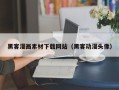 永安黑客漫画素材下载网站（黑客动漫头像）